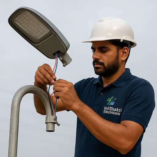 Street Light installation